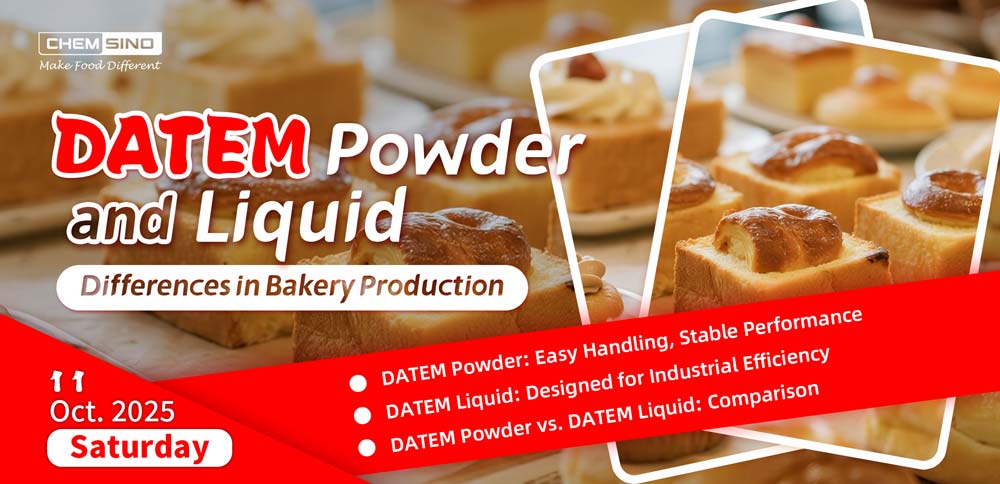 DATEM パウダーと DATEM リキッド - ベーカリー製造における違い